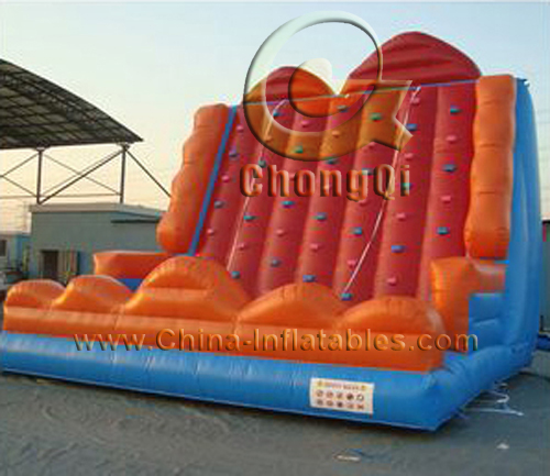 inflatable kids rock climbing wall
